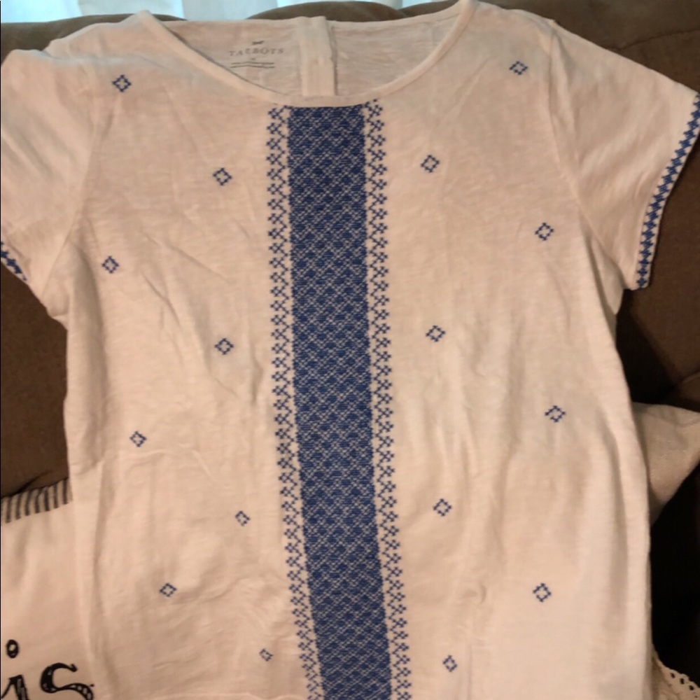 Talbots sz med. gorgeous top